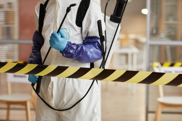 Professional Blood Cleanup technician working in Kingston, NJ